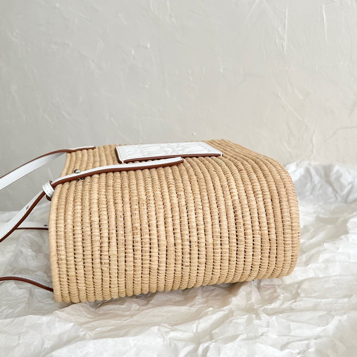 LOEW SMALL SQUARE BASKET BAG