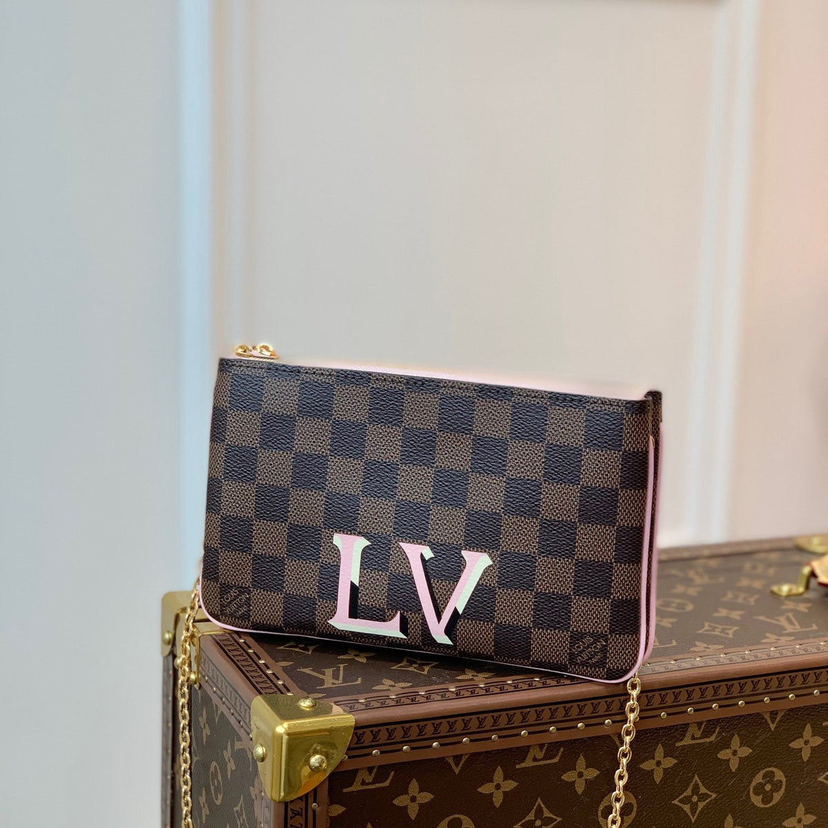 LOU DOUBLE ZIP POCHETTE