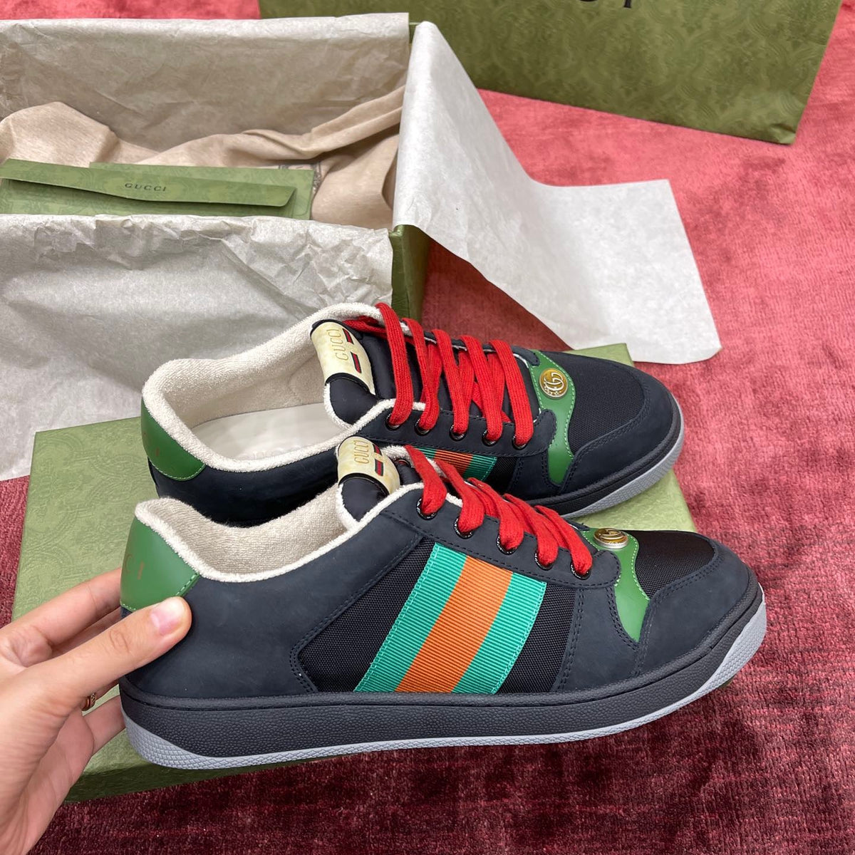 GG SCREENER SNEAKERS