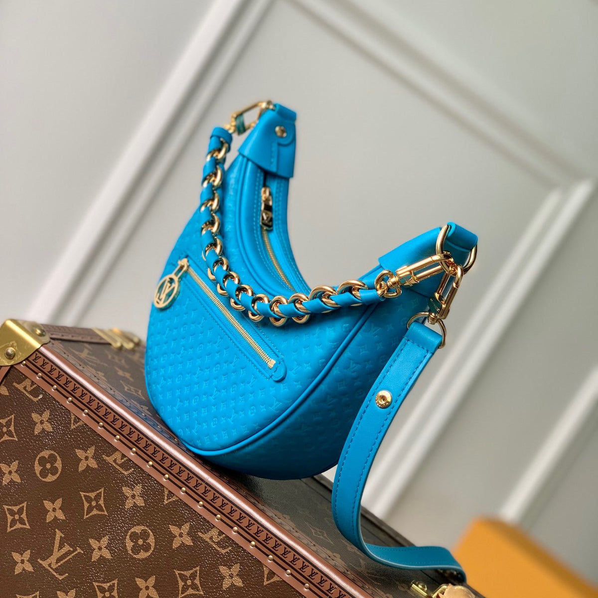 LOU LOOP BAGUETTE BAG