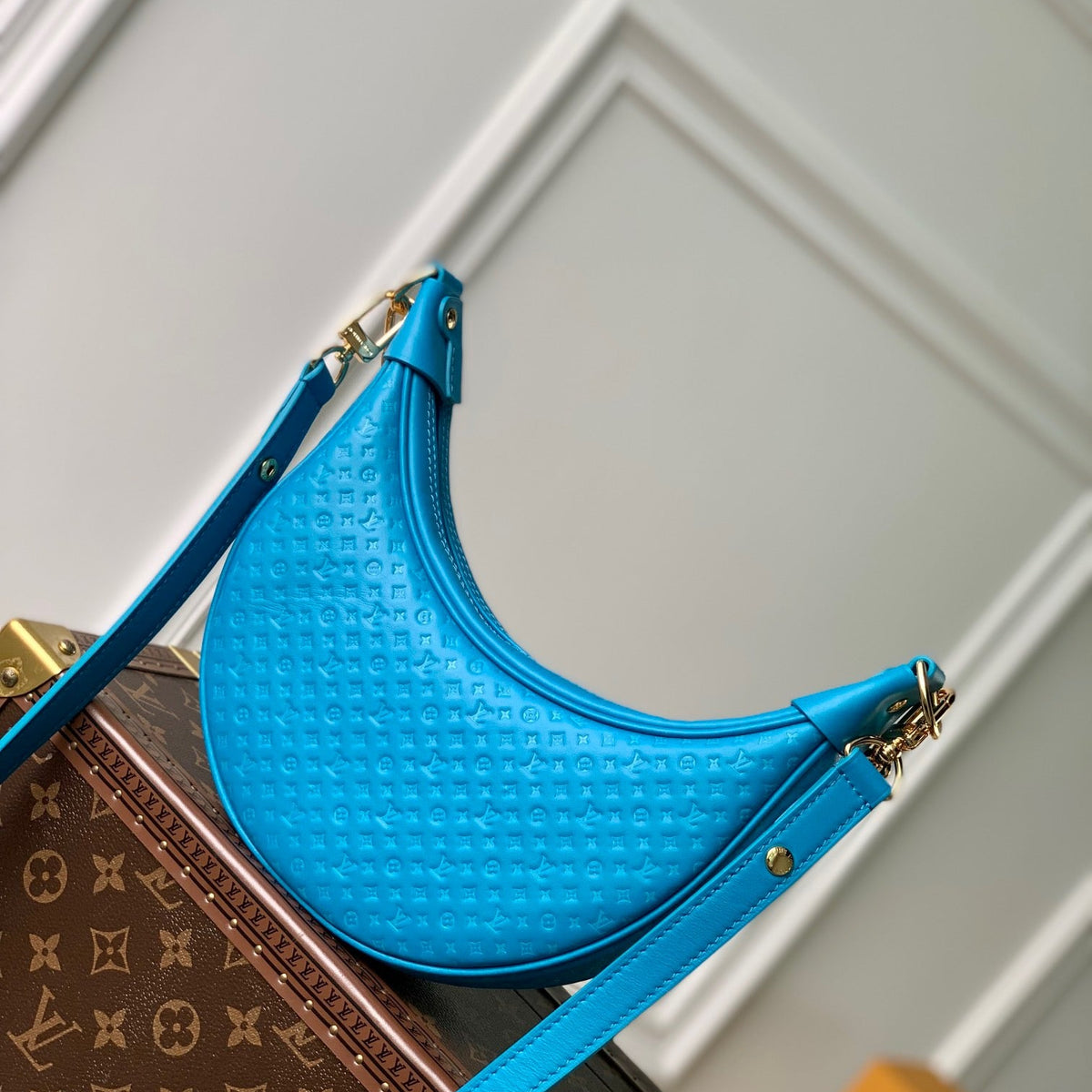 LOU LOOP BAGUETTE BAG