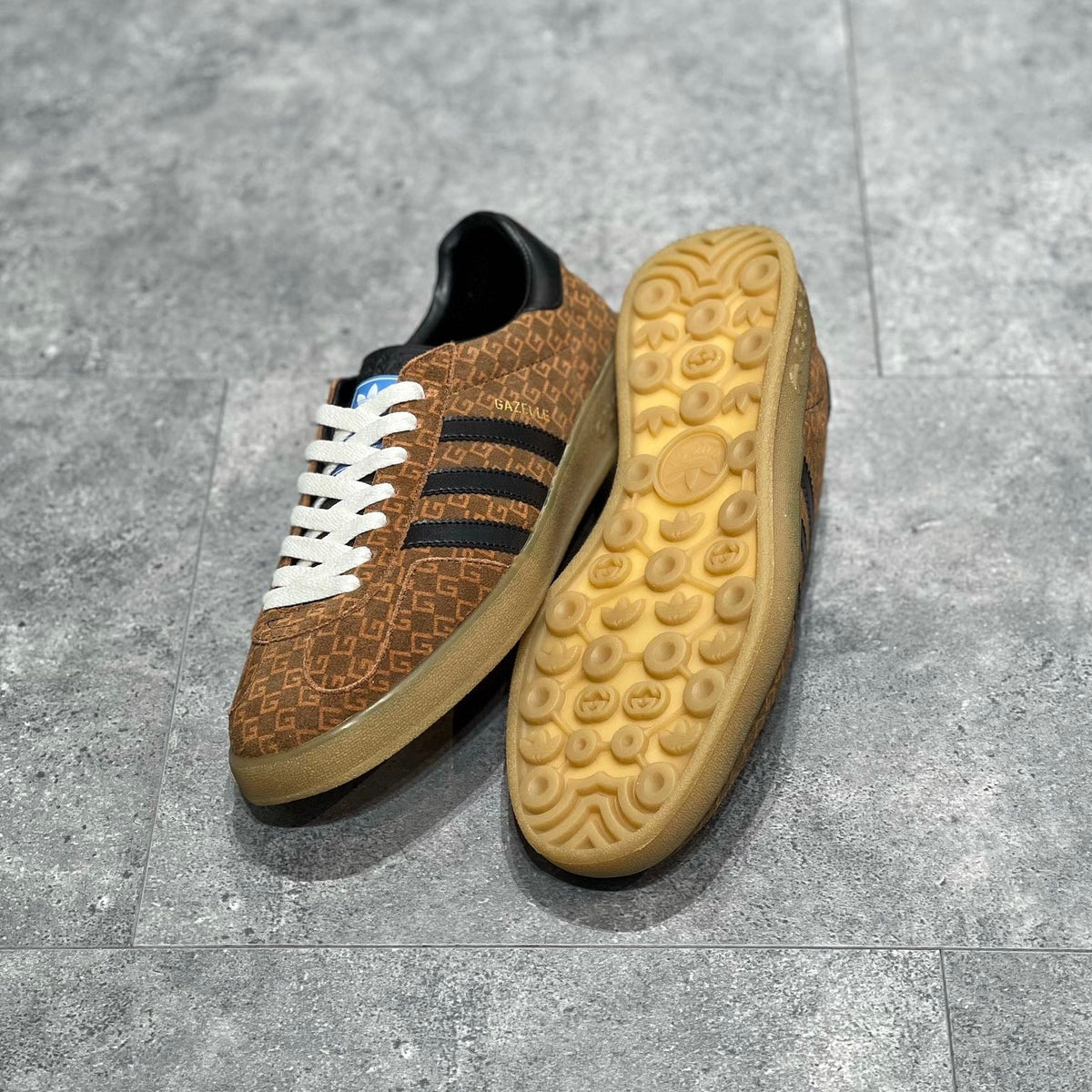 GG x ADID GAZELLE SNEAKER