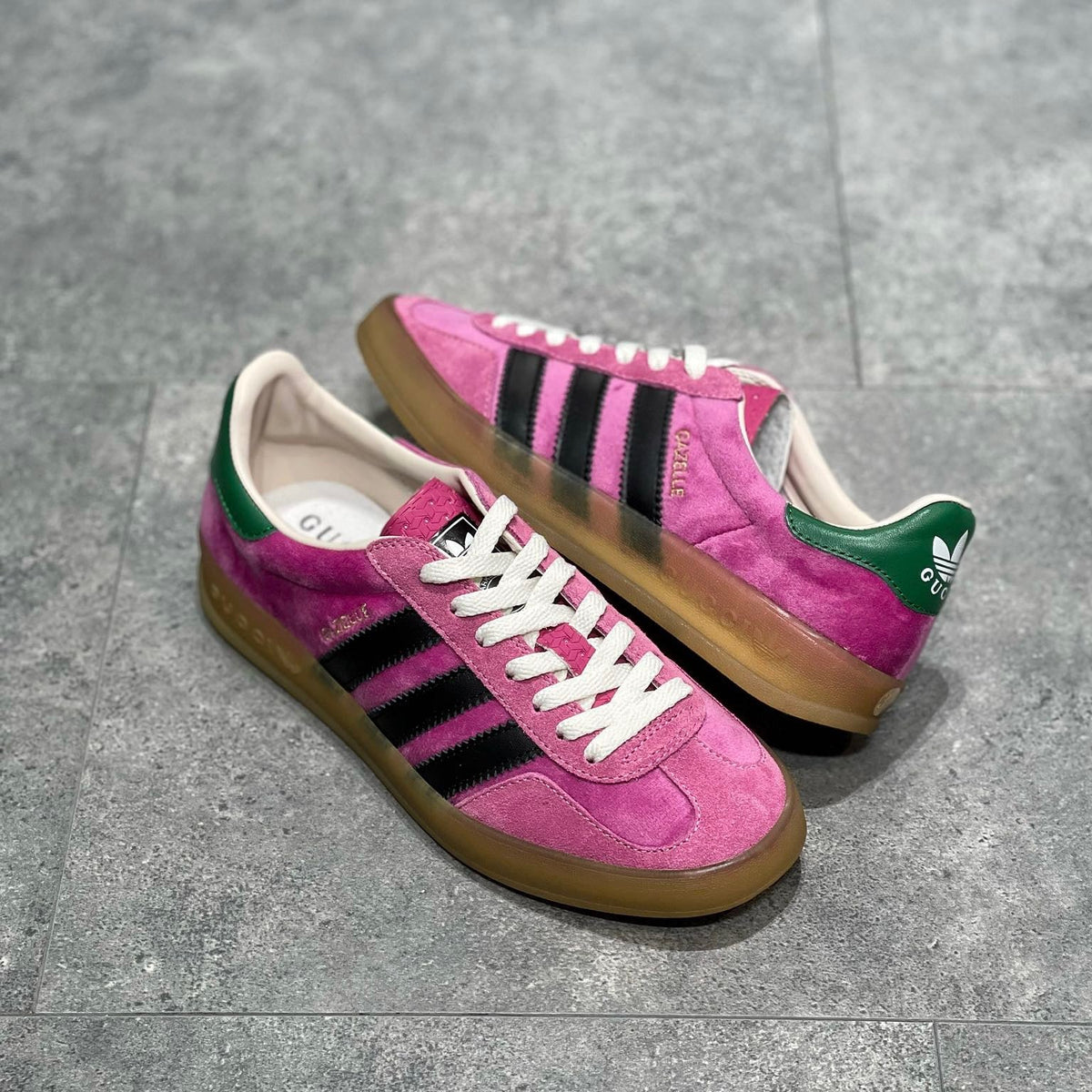 GG x ADID GAZELLE SNEAKER