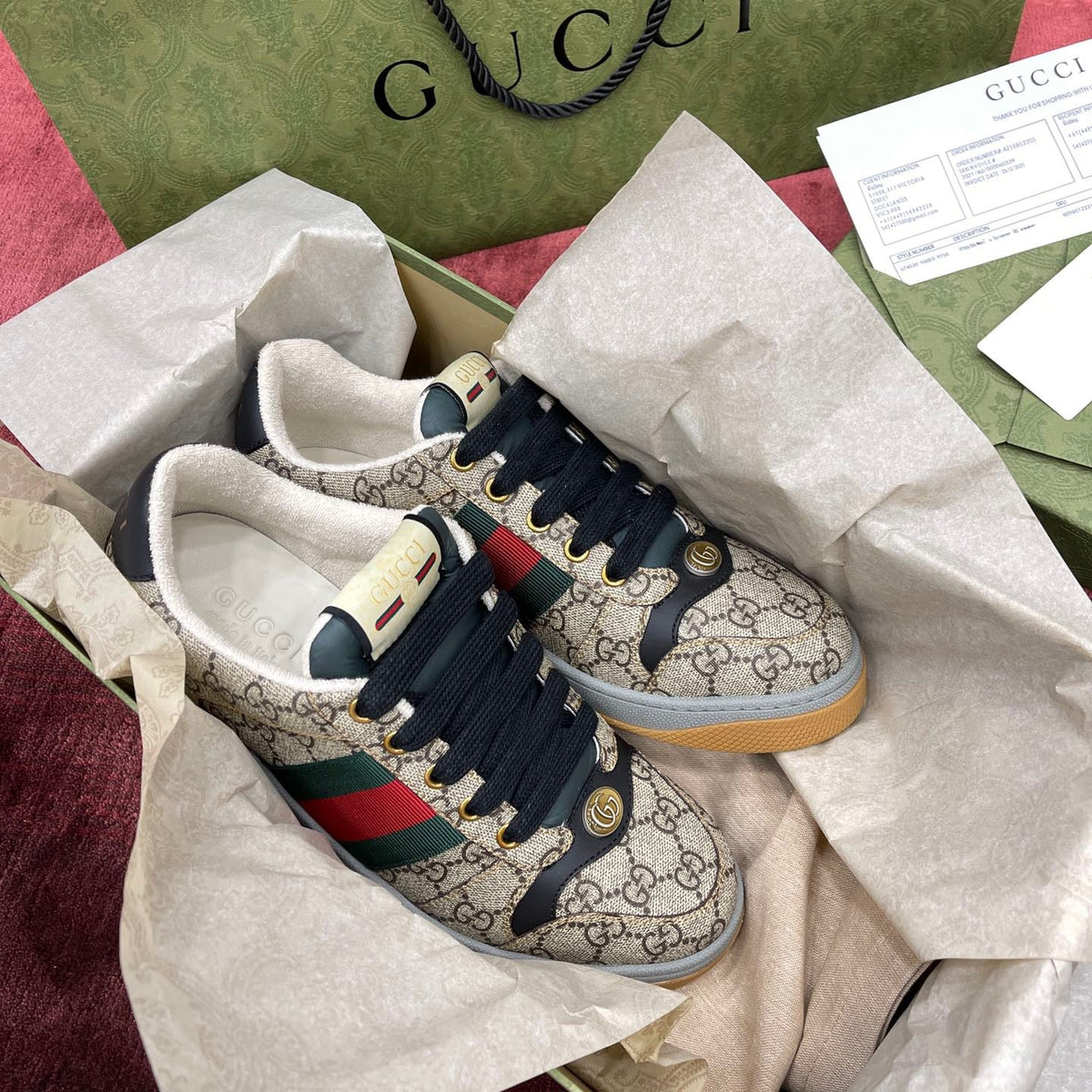 GG SCREENER SNEAKERS