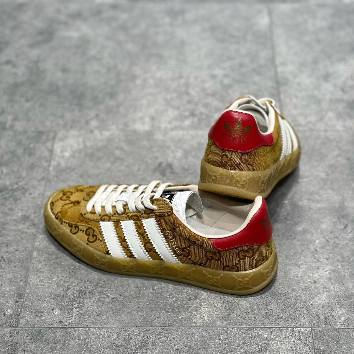 GG x ADID GAZELLE SNEAKER