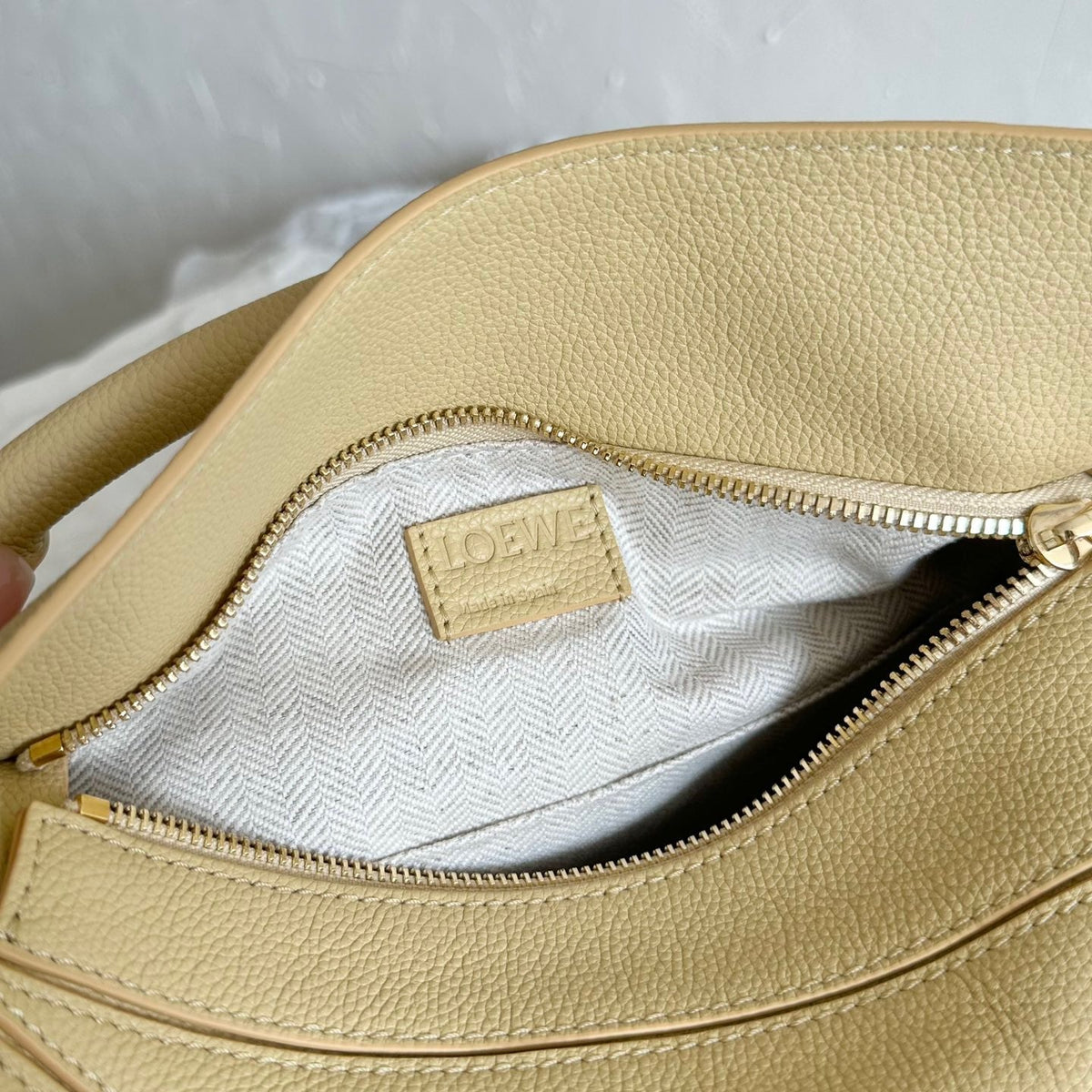 LOEW SMALL PUZZLE EDGE BAG