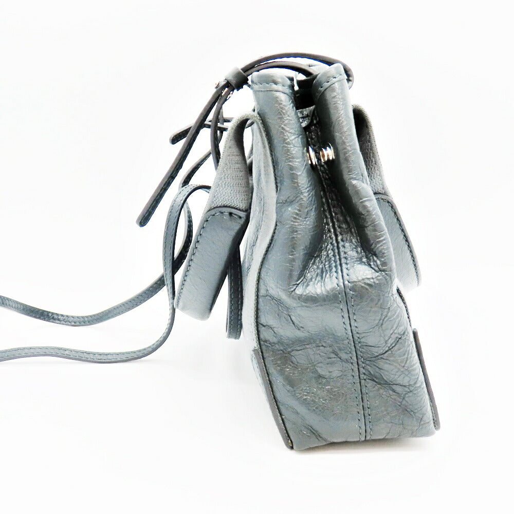 balenciaga Navy Cabas XS Leather Tote