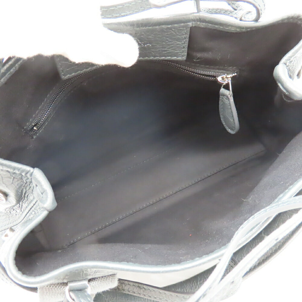balenciaga Navy Cabas XS Leather Tote