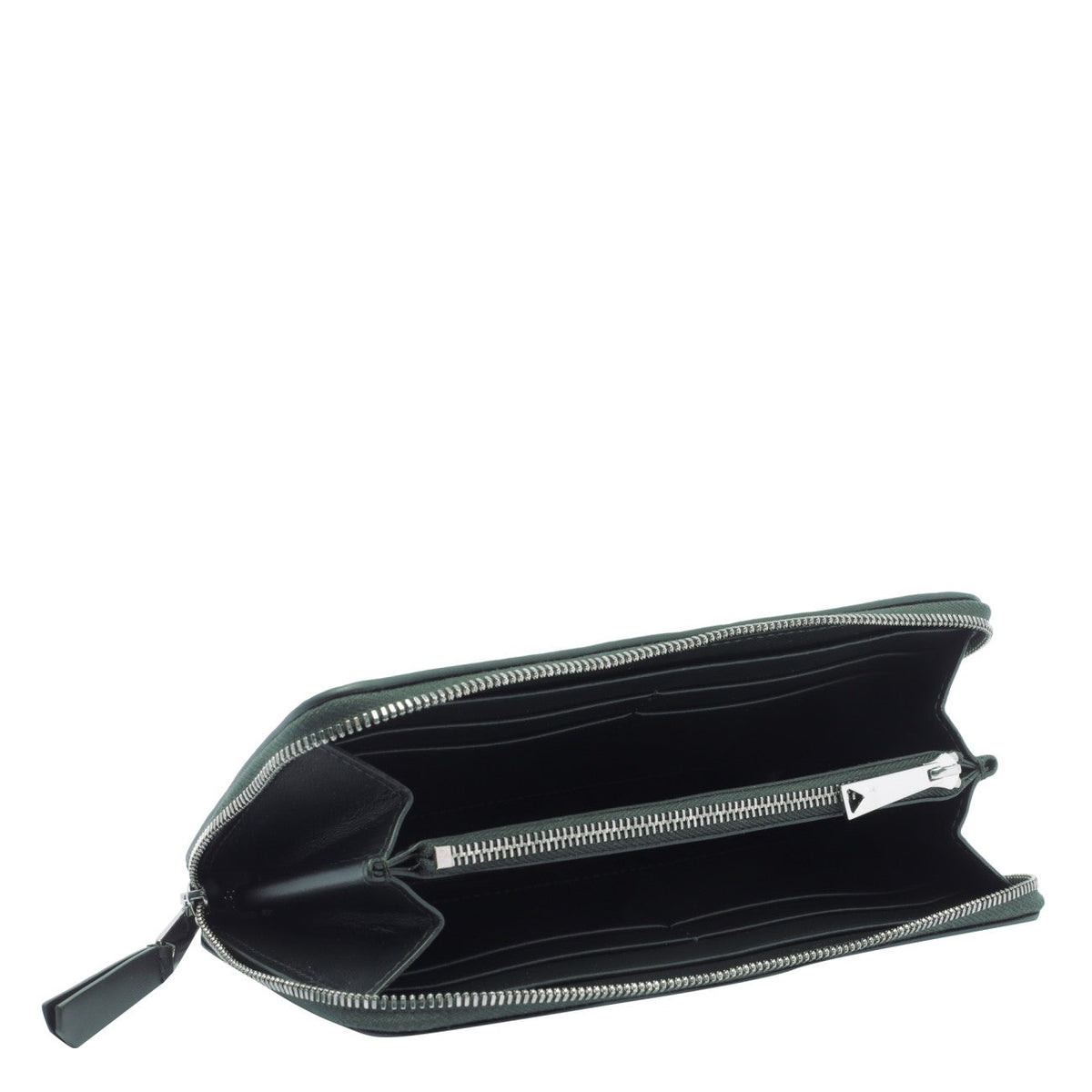 Bottega Veneta Men Intrecciato Small Zip Around Wallet