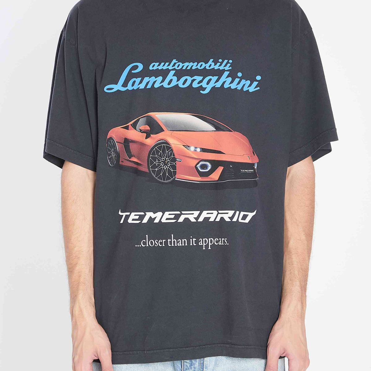 Balenciaga Men Lamborghini T-Shirt