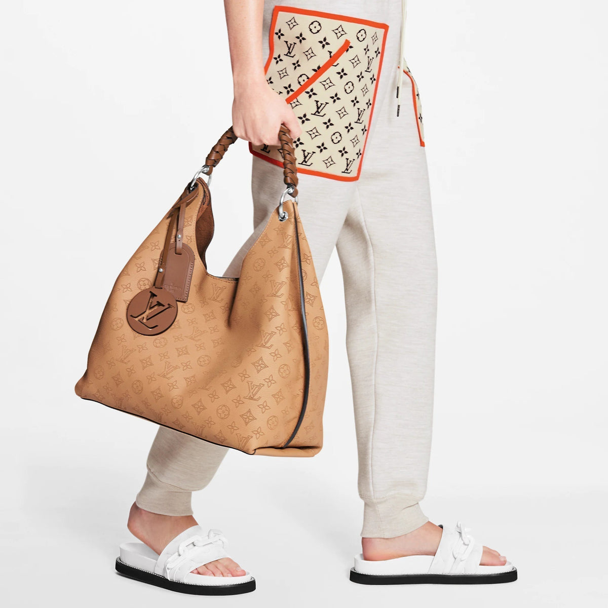 Louis Vuitton Carmel hobo Arizona Brown bag
