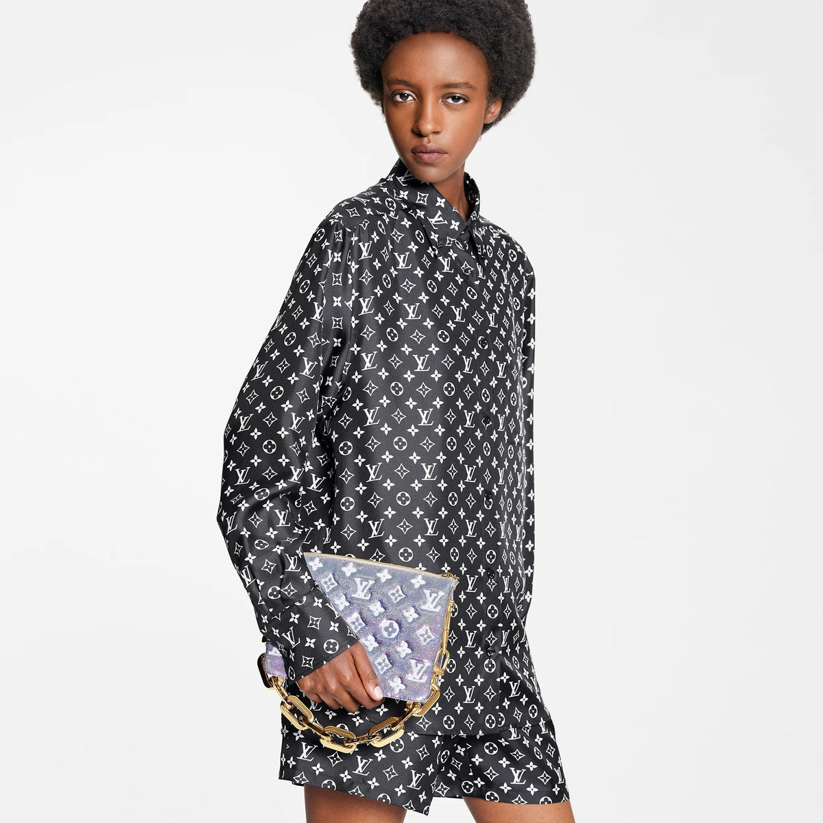 Louis Vuitton Coussin BB Silver