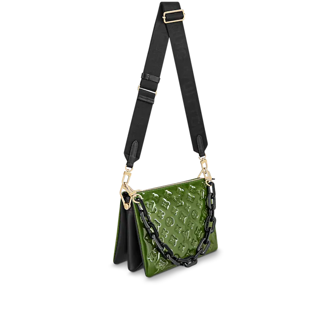 Louis Vuitton Coussin PM Green  Black