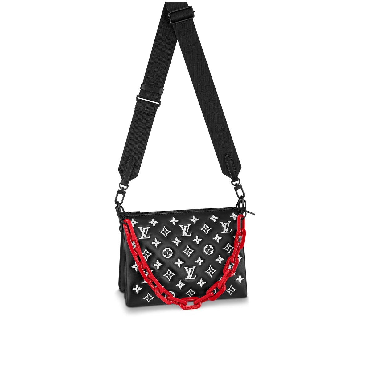 Louis Vuitton Coussin PM Black White