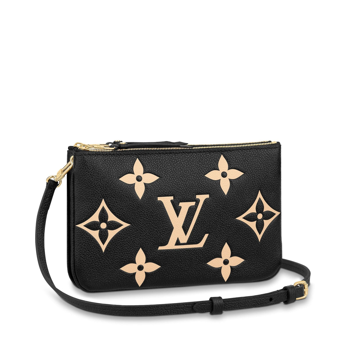Louis Vuitton Pochette Double Zip On Strap