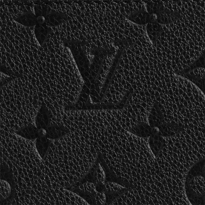 Louis Vuitton Double Zip Pochette Black