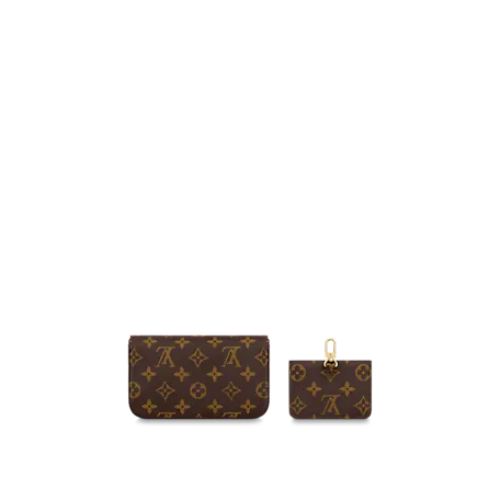 Louis Vuitton Félicie Strap & Go Monogram In Brown