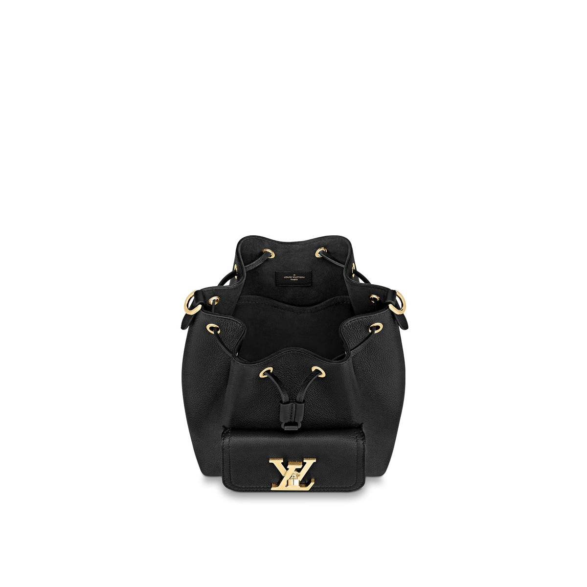 Louis Vuitton Lockme Bucket Bag Black