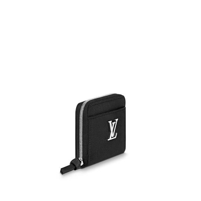 Louis Vuitton Lockme Zippy Coin Purse Black