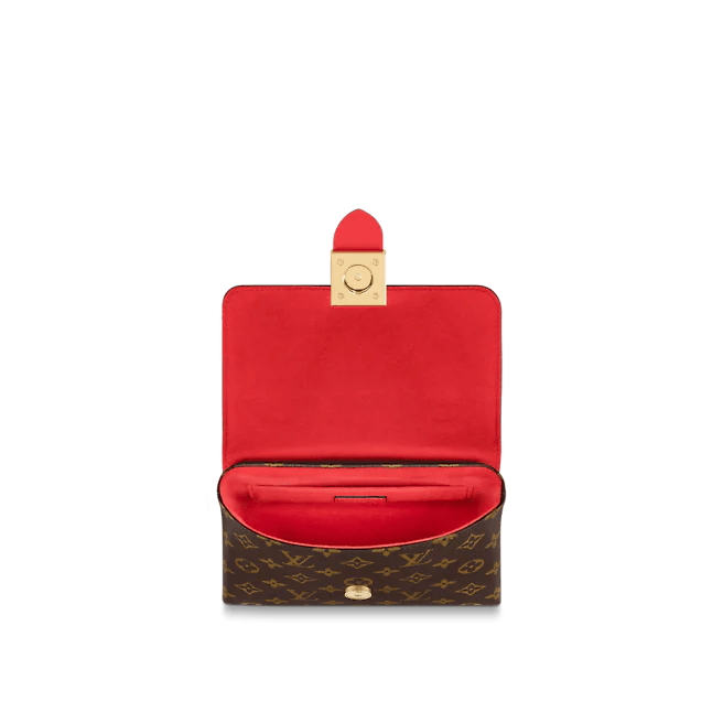 Louis Vuitton Locky BB Coquelicot Monogram Canvas