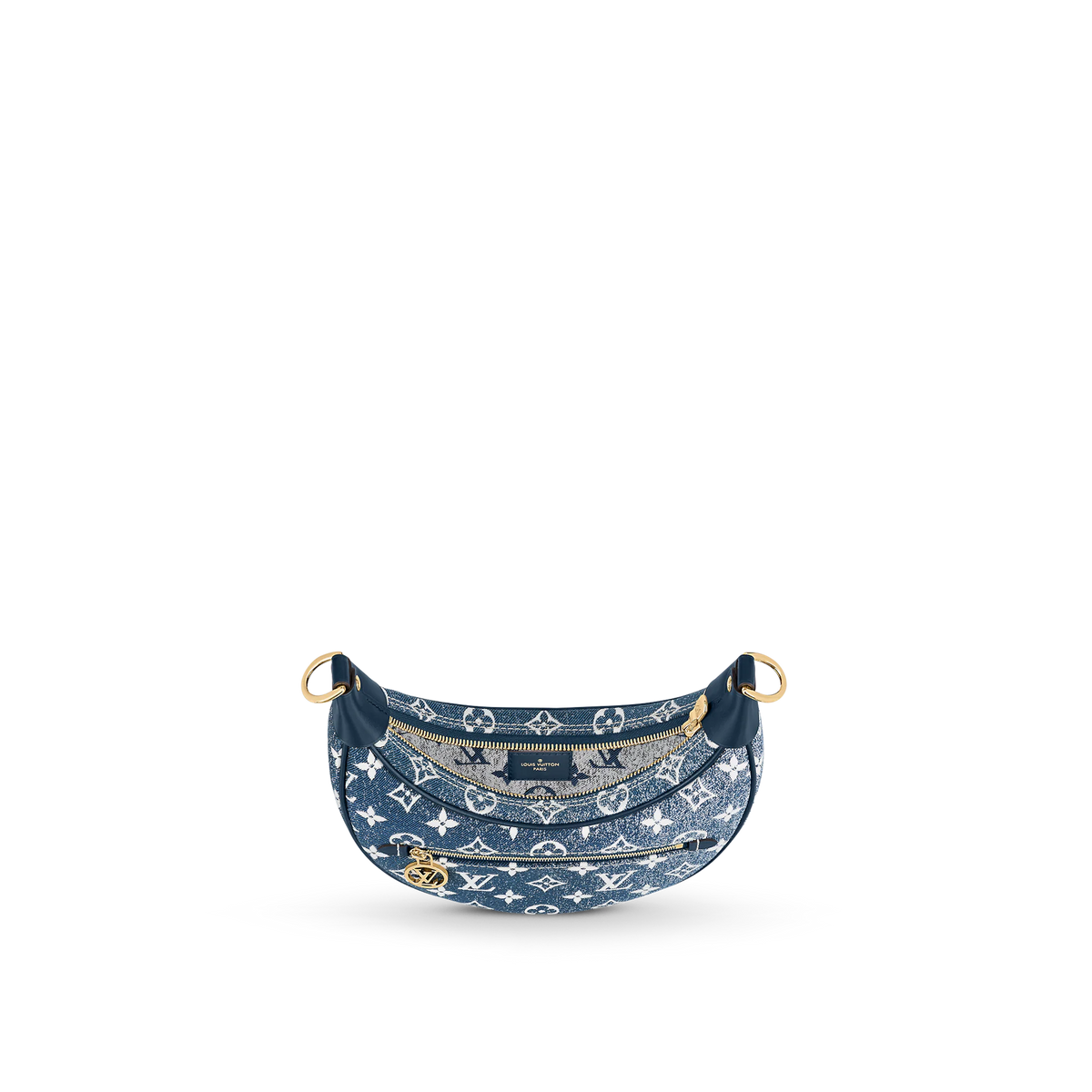 Louis Vuitton Loop Baguette Bag Navy Blue