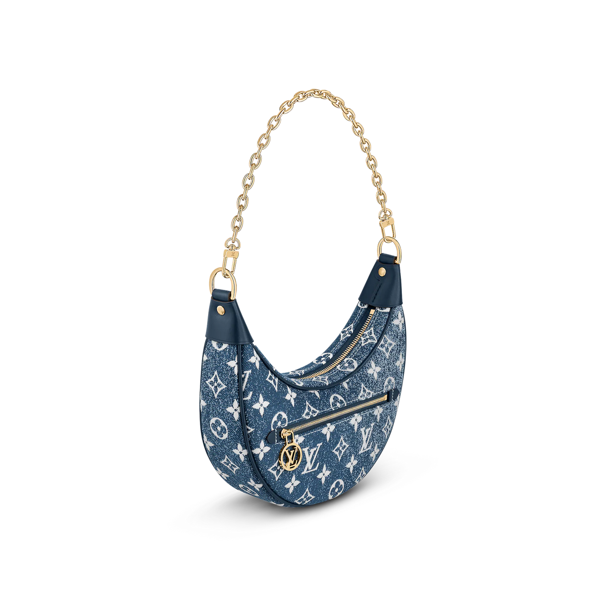Louis Vuitton Loop Baguette Bag Navy Blue