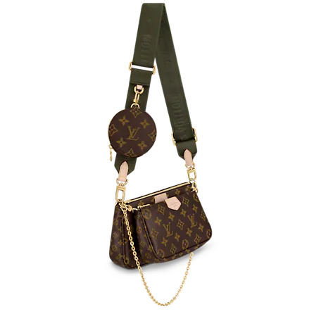 Louis Vuitton MULTI POCHETTE ACCESSOIRES KHAKI