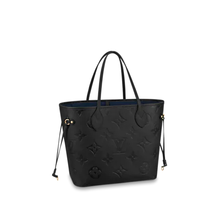 Neverfull MM Monogram Empreinte Leather In Black