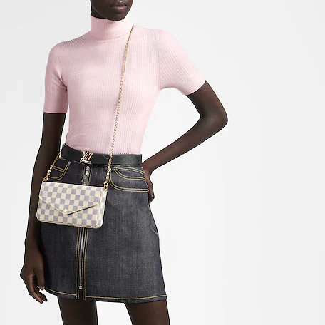 Louis Vuitton FÉLICIE POCHETTE DAMIER AZUR CANVAS