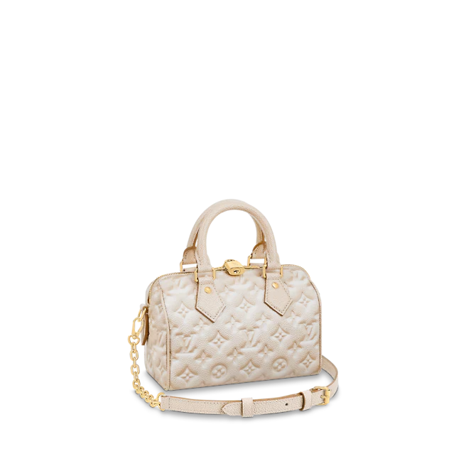 Speedy Bandoulière 20 Bag -Beige Clair