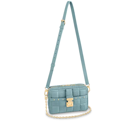 Louis Vuitton Troca PM Glacier Blue