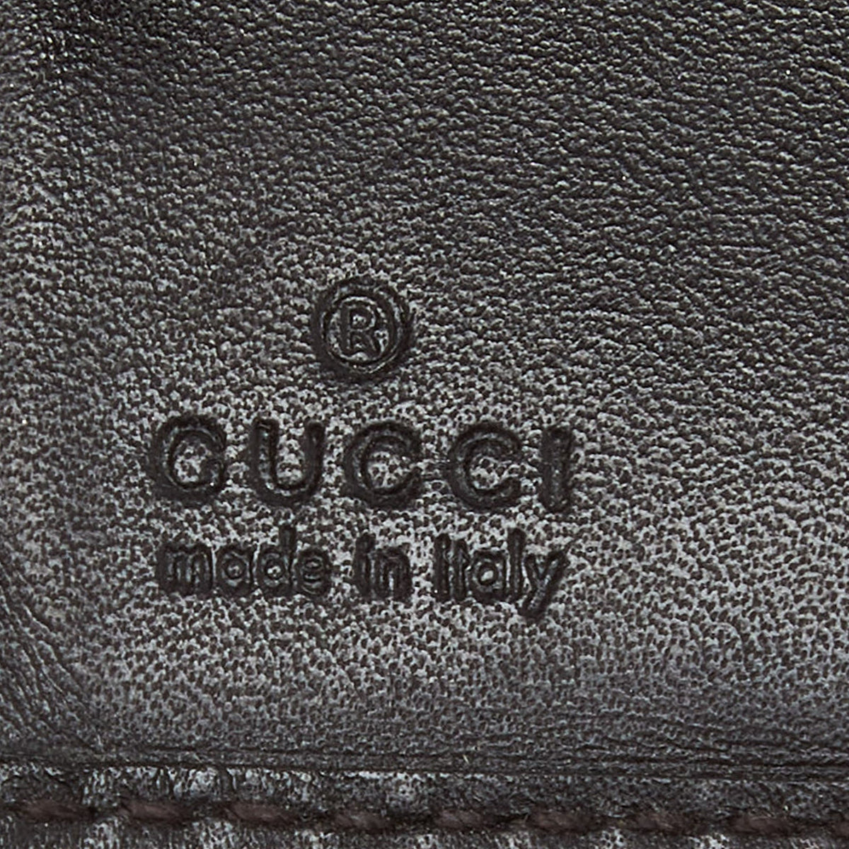 GUCCI Beige/Brown GG Canvas and Leather Bifold Wallet