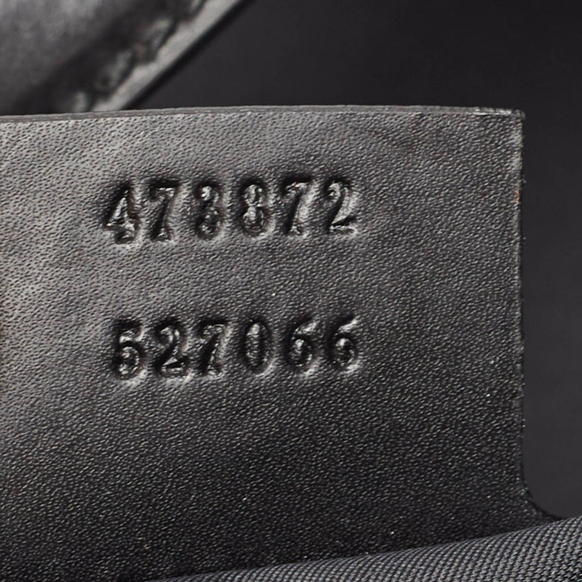GUCCI Black GG Supreme Canvas and Leather Drawstring Backpack