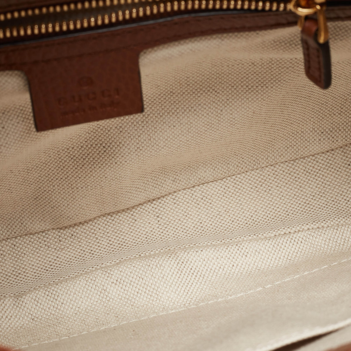 GUCCI Blue/Brown GG Denim and Leather Small Jackie 1961 Hobo