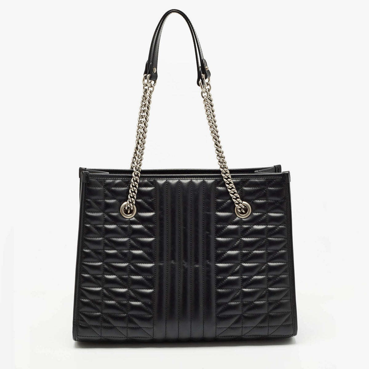 GUCCI Multi Matelasse Leather GG Marmont Chain Tote