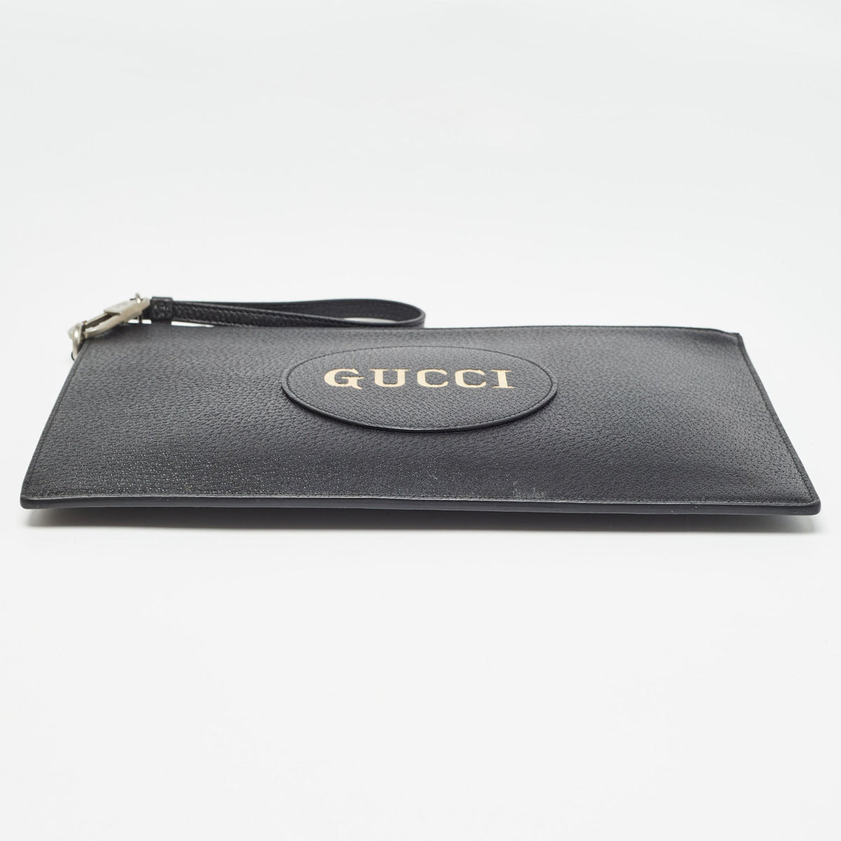GUCCI Black Leather Off The Grid Clutch