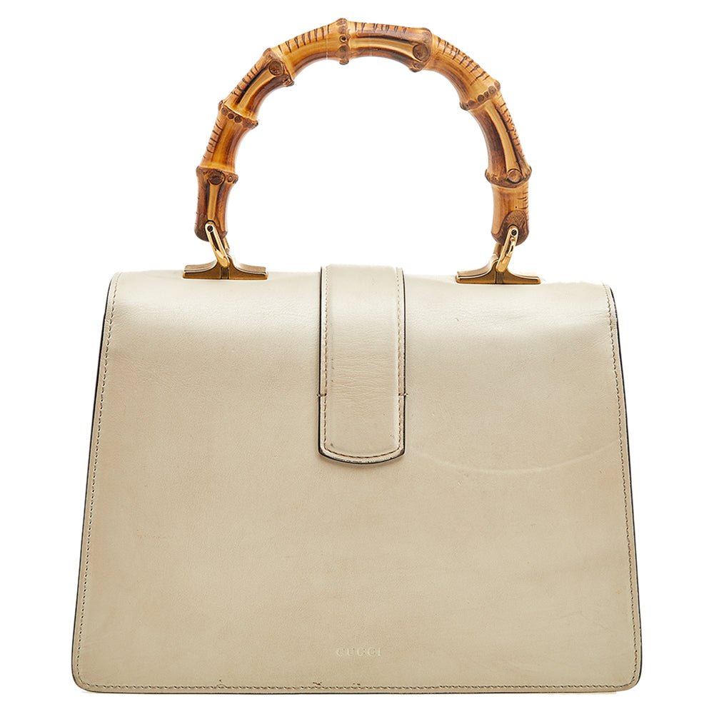Gucci Tricolor Leather Medium Dionysus Bamboo Top Handle Bag