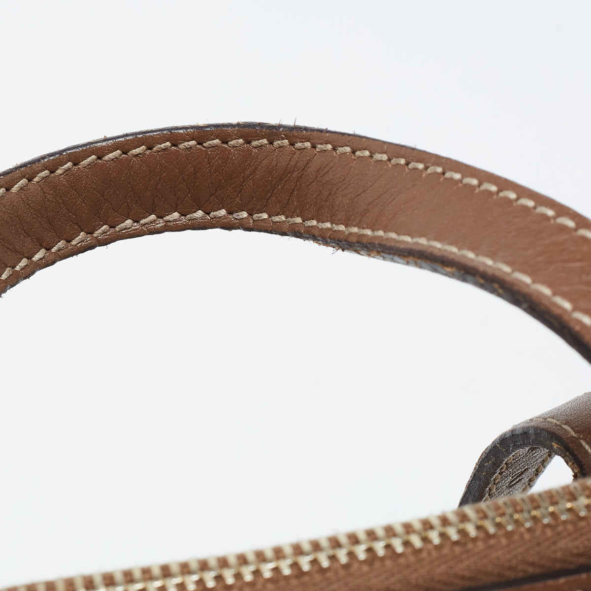 GUCCI Brown/Beige GG Supreme Canvas and Leather Nice Dome Satchel
