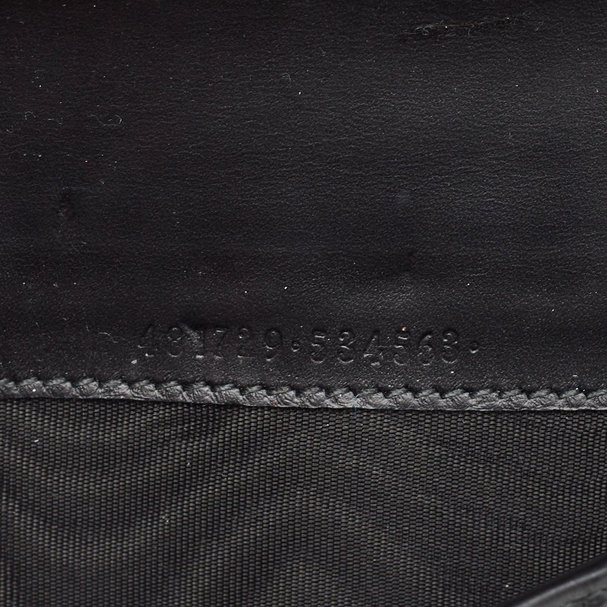 GUCCI Black GG Supreme Canvas New Web Continental Wallet