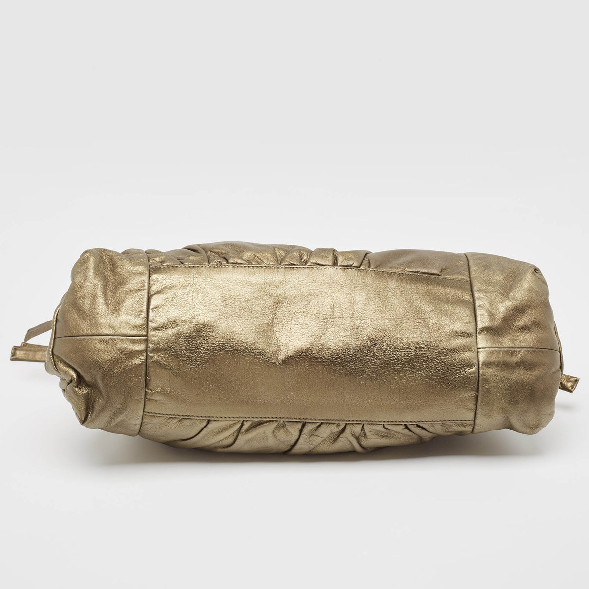 GUCCI Metallic Leather Hysteria Tote
