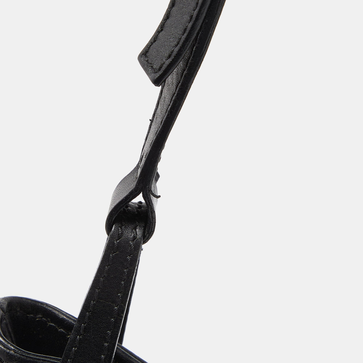 GUCCI Black GG Canvas and Leather Hobo