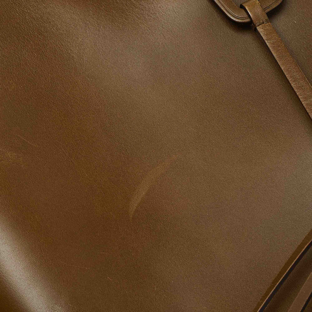 GUCCI Green Leather Vintage Bamboo Bag