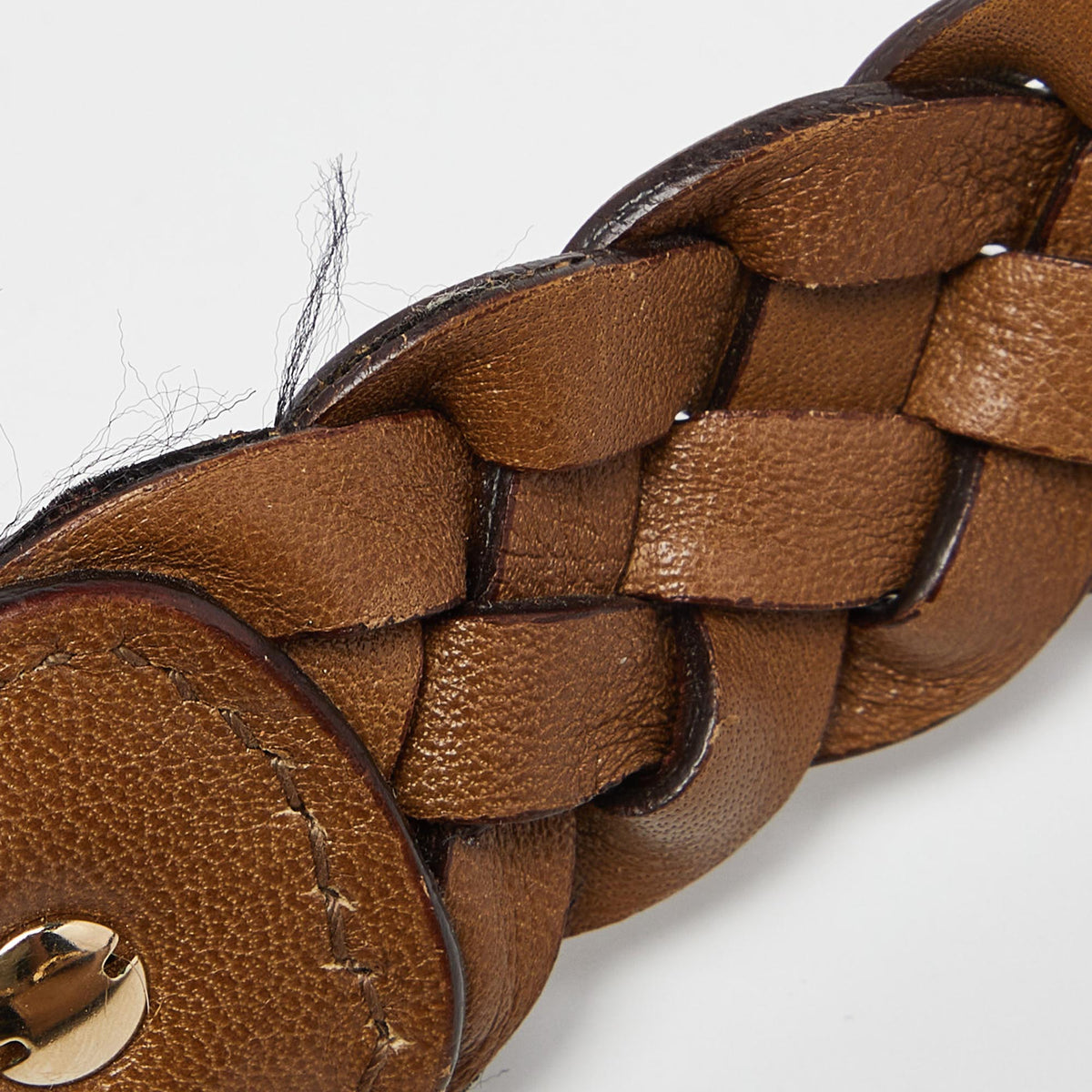 GUCCI Beige GG Suede and Leather Pelham Flap Hobo