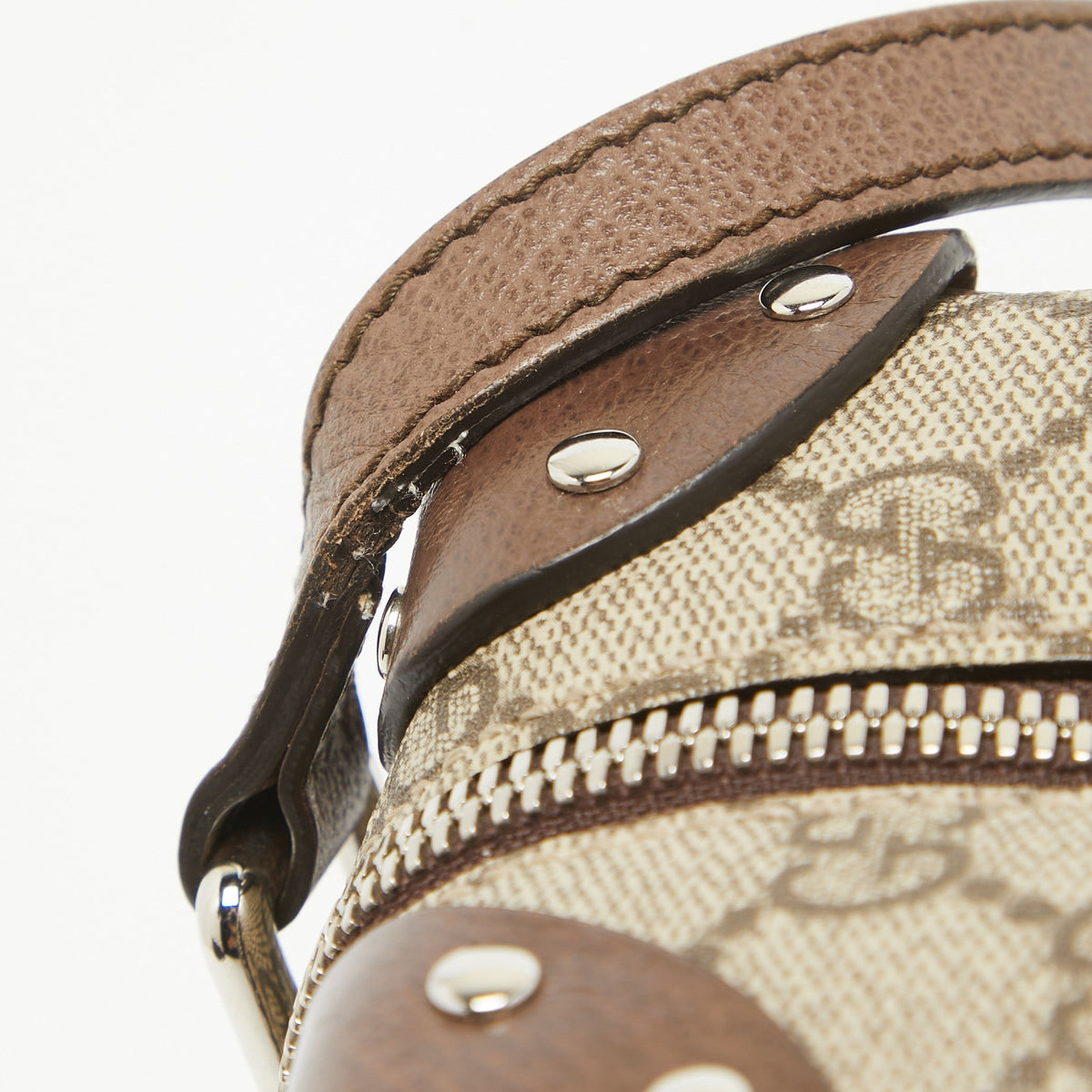GUCCI Brown/Beige GG Supreme Canvas Soft Trunk Crossbody Bag