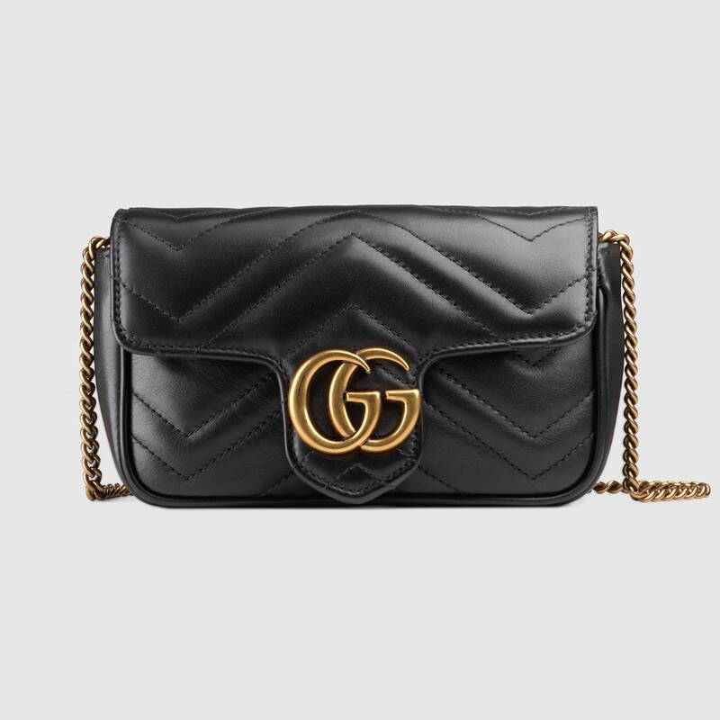 Gucci GG Marmont Mini Bag- Black