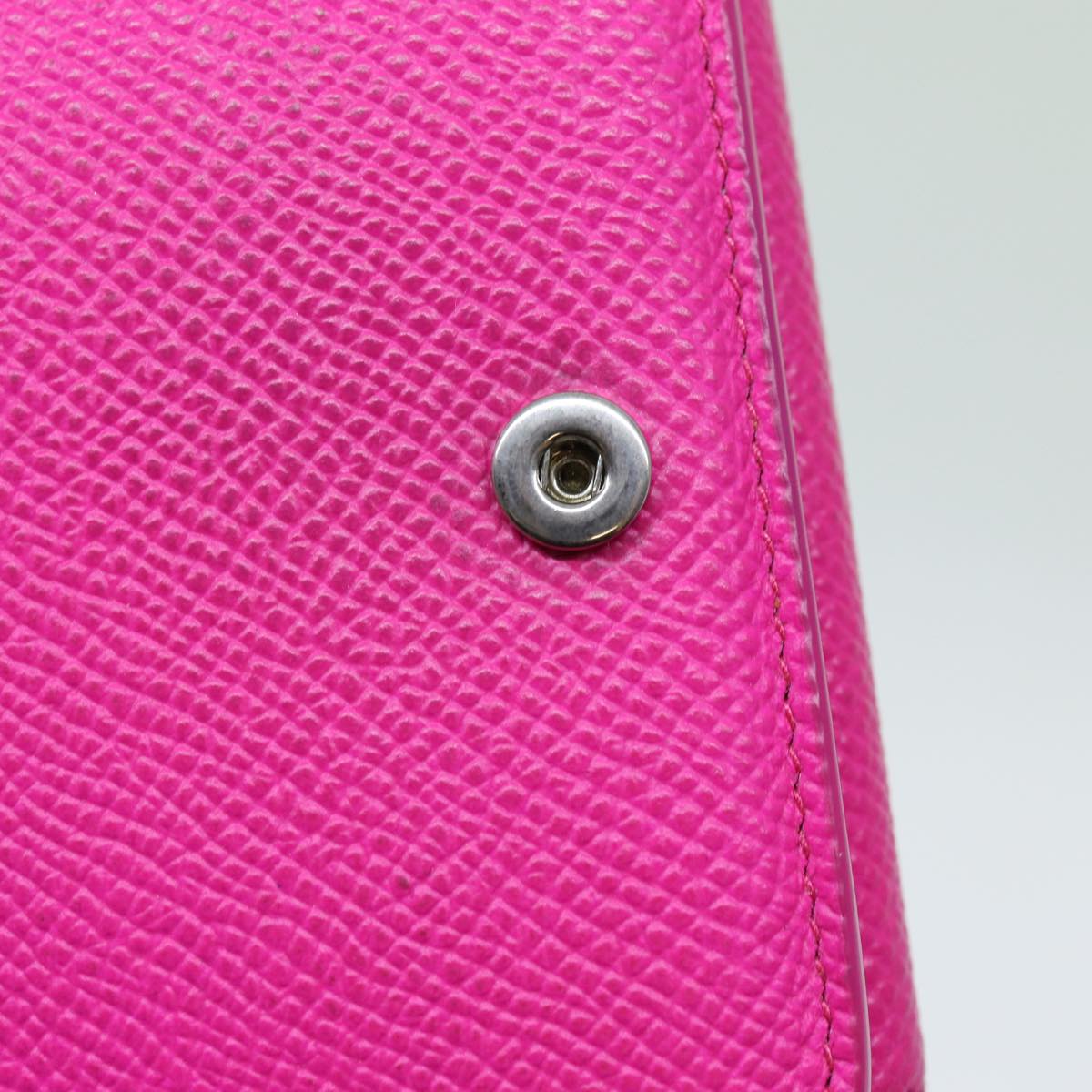 balenciaga Wallet Leather Pink 593813 Auth mr046