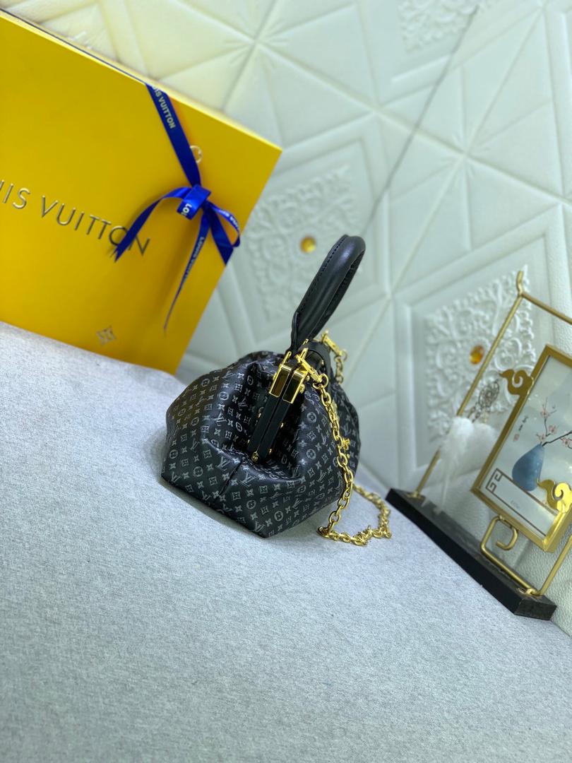 LV Monogram Clutch Black