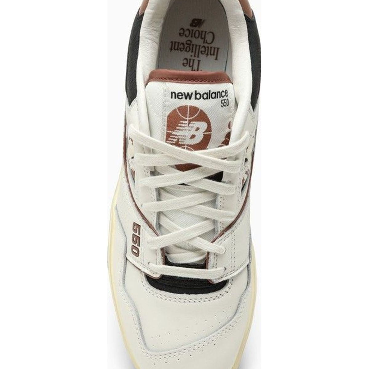 LOW 550 WHITE/VINTAGE BROWN SNEAKERS