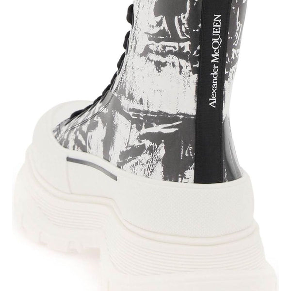 'TREAD SLICK GRAFFITI' ANKLE BOOTS