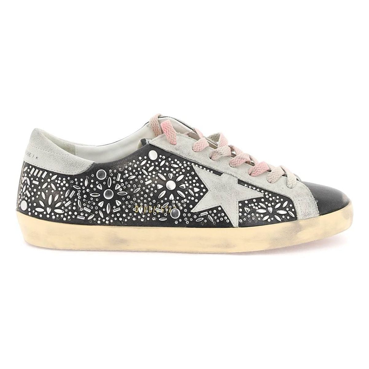 SUPER-STAR STUDDED SNEAKERS WITH